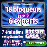 Le stress monte, le Booster-Gala commence !